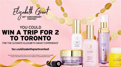 Elizabeth grant toronto - Elizabeth Grant Skin Care is a company that produces skincare and cosmetics products. It offers cleansers, moisturizers, eye care, masks, makeup, serums, …